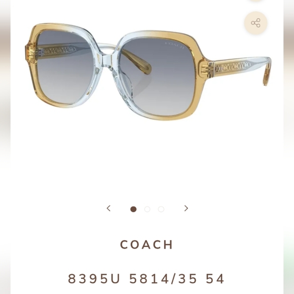 NEW Coach Sunglasses HC 8395 - Picture 5 of 17